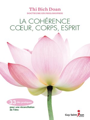 cover image of La cohérence coeur, corps, esprit